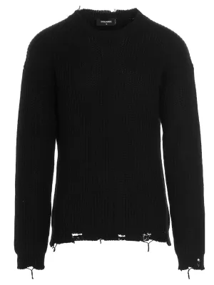 Dsquared2 Back Logo Knitted Sweater