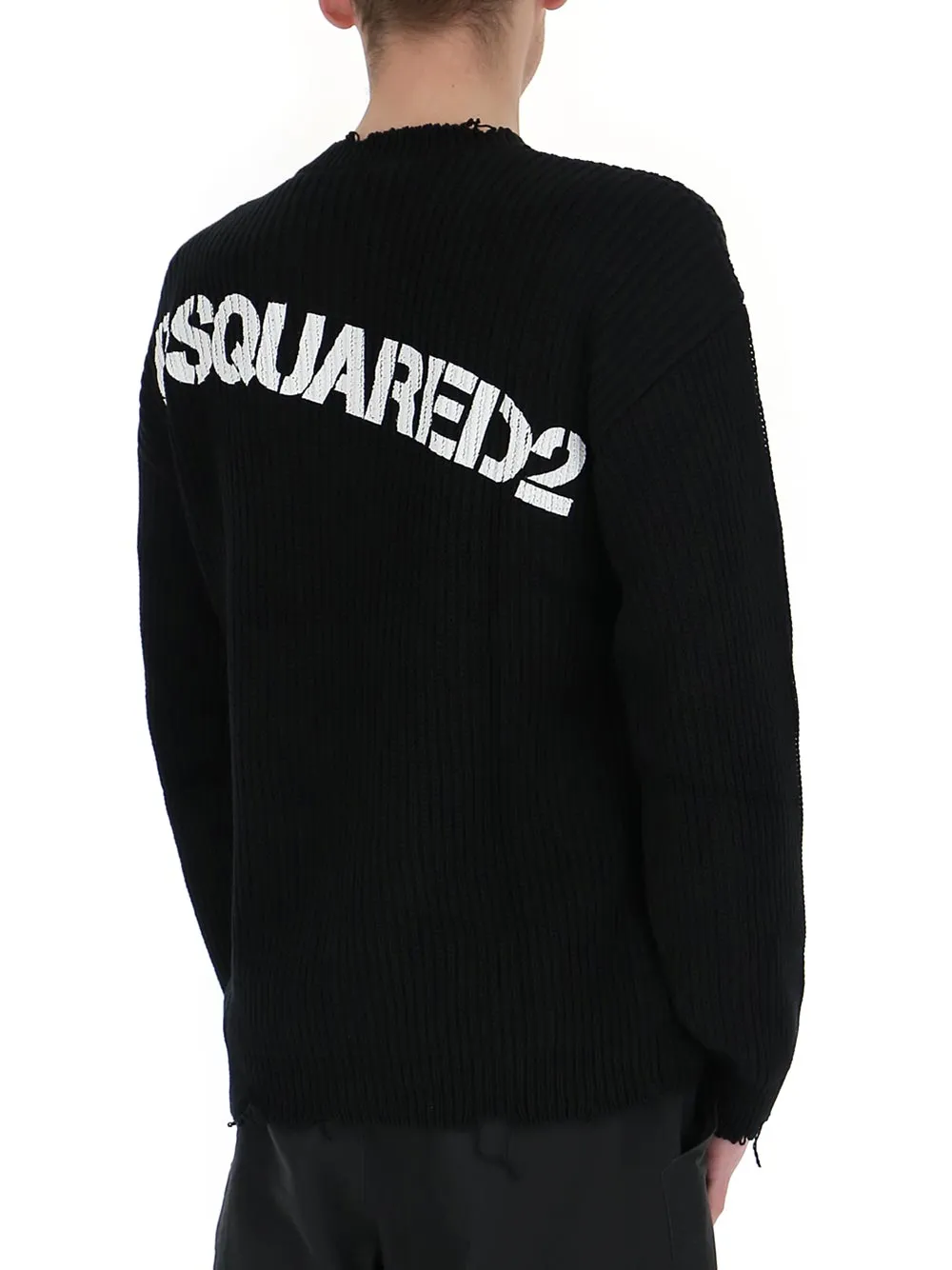 Dsquared2 Back Logo Knitted Sweater