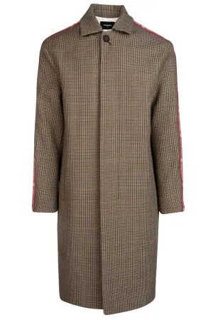 Dsquared2 Checked Single-Breasted Coat