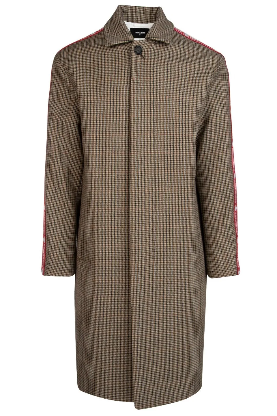 Dsquared2 Checked Single-Breasted Coat