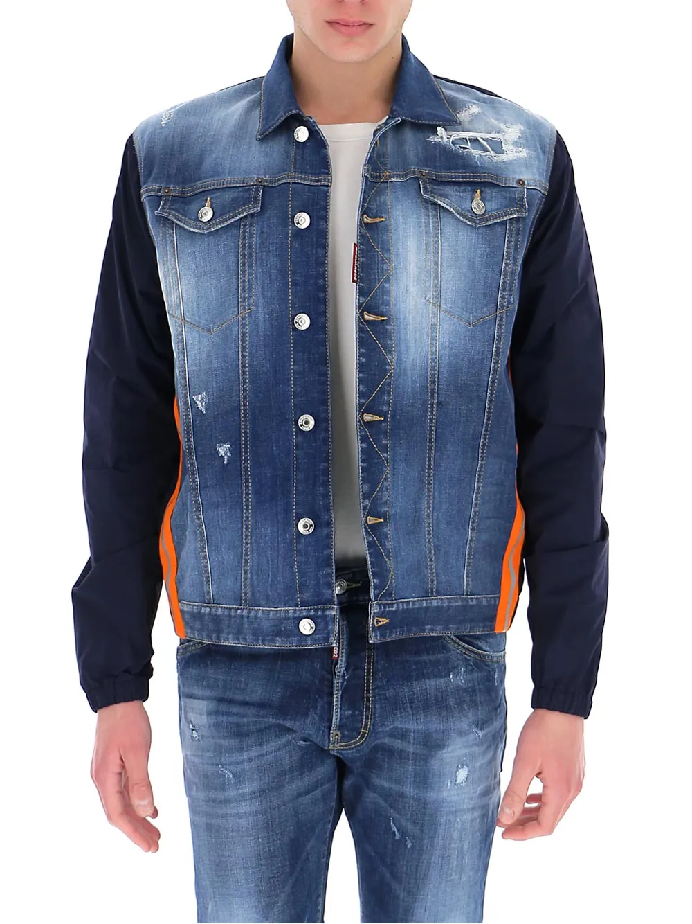 Dsquared2 Contrast Denim Jacket