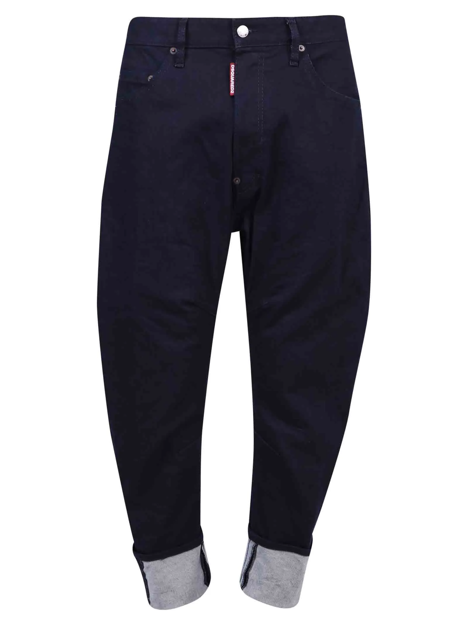Dsquared2 Cuffed Cropped Jeans