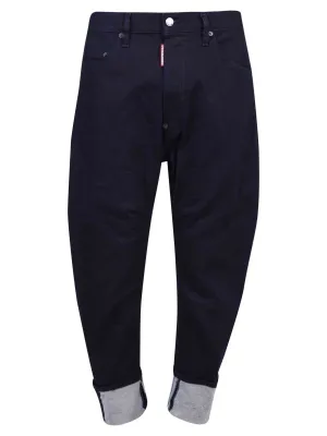 Dsquared2 Cuffed Cropped Jeans