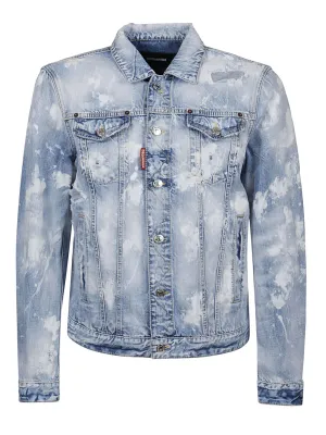 Dsquared2 Distressed Denim Jacket