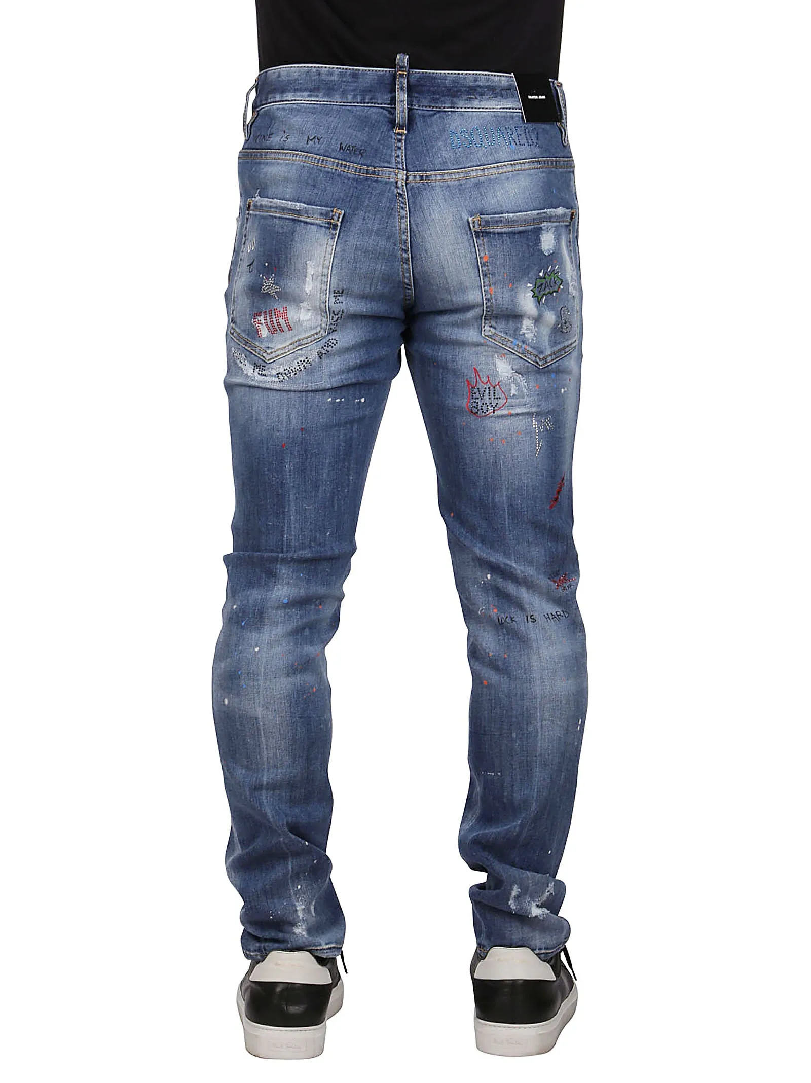 Dsquared2 Distressed Skinny Jeans