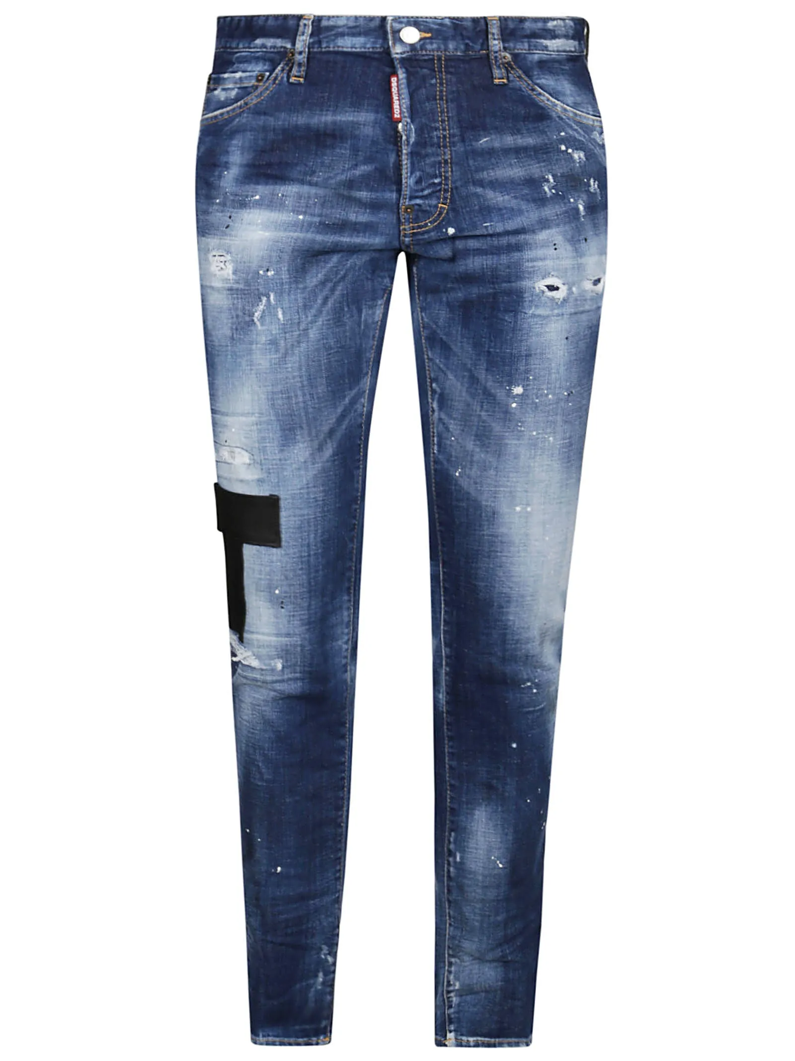 Dsquared2 Distressed Slim-Fit Jeans