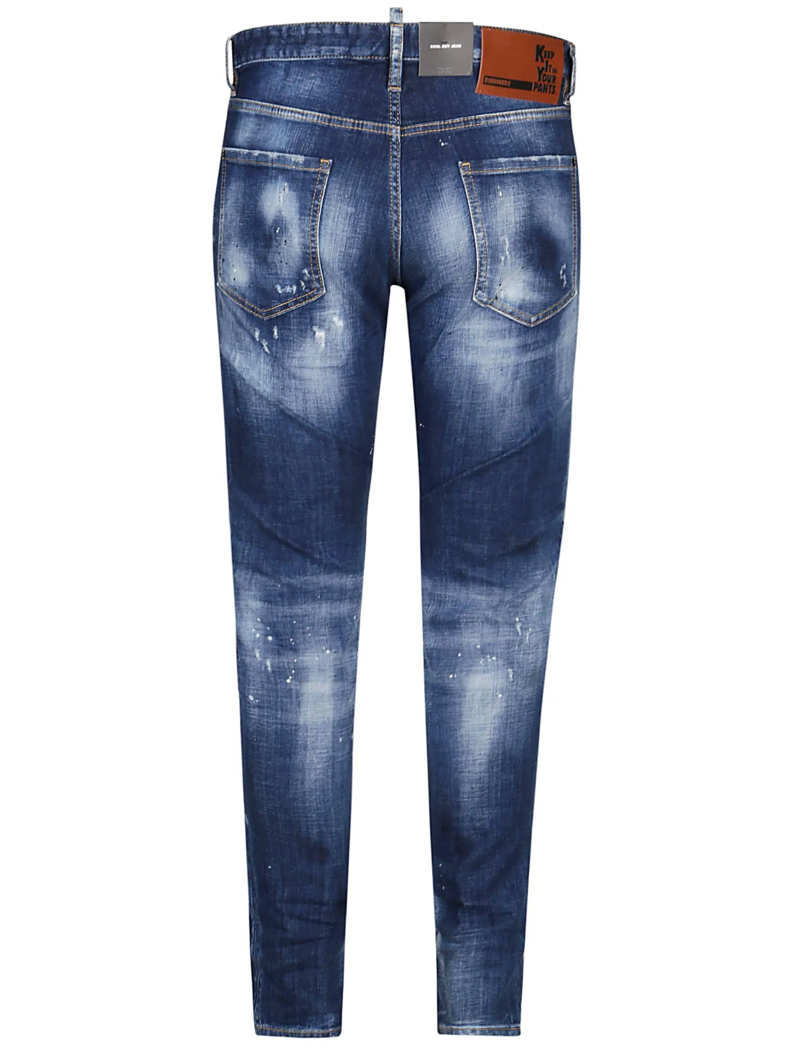 Dsquared2 Distressed Slim-Fit Jeans