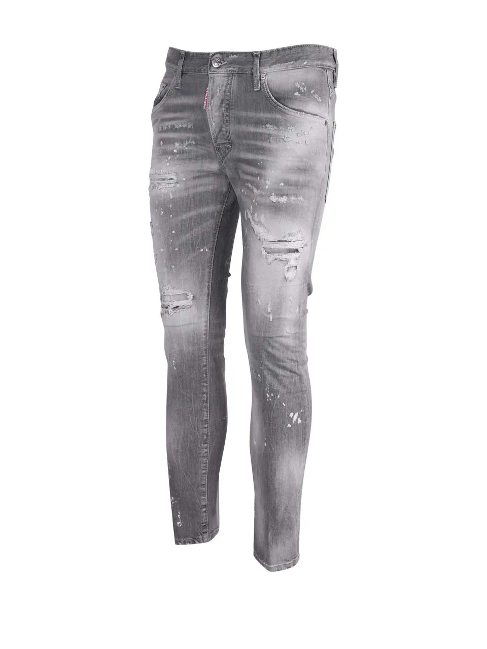 Dsquared2 Distressed Slim-Fit Jeans