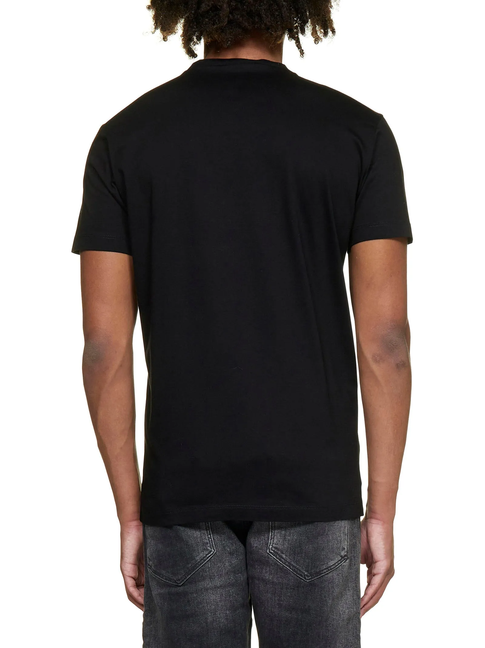 Dsquared2 Graffiti Printed Crewneck T-Shirt