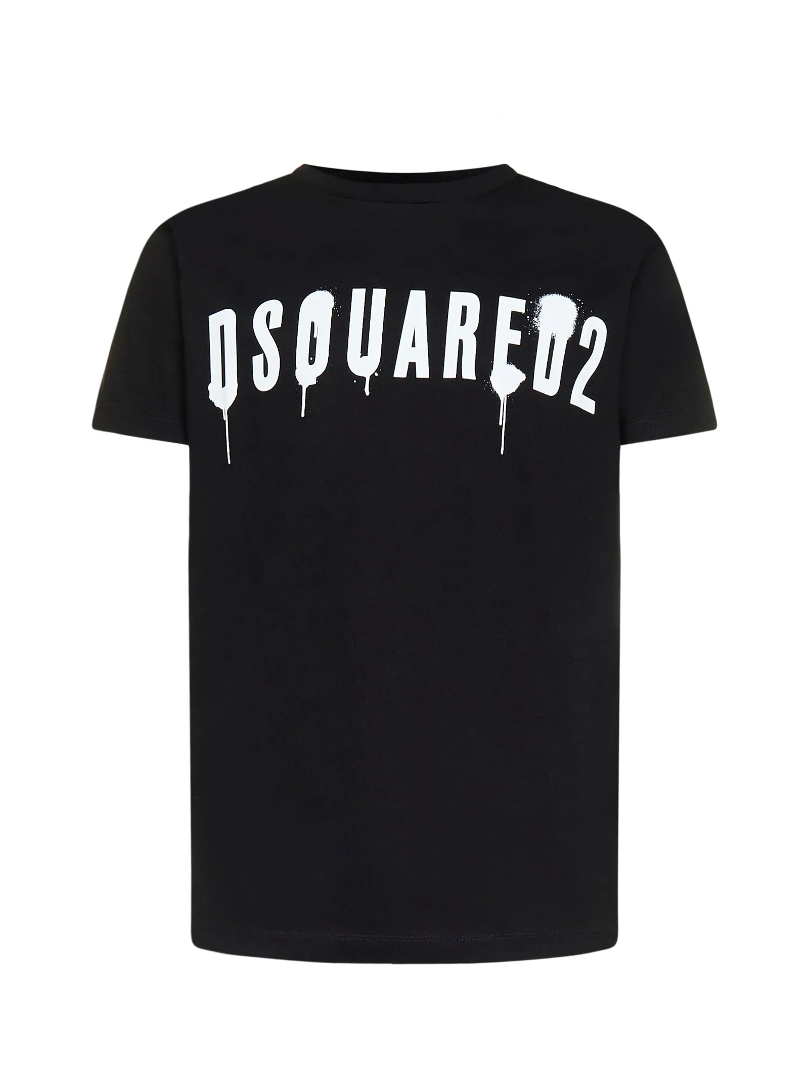 Dsquared2 Graffiti Printed Crewneck T-Shirt