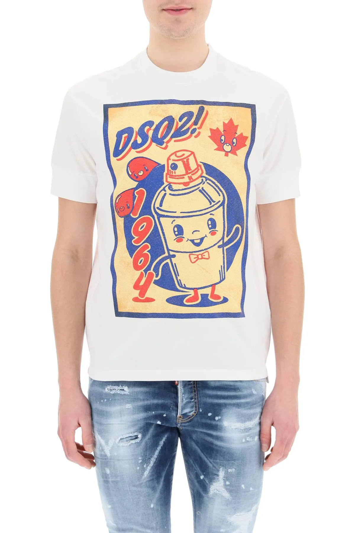 Dsquared2 Graphic Printed T-Shirt