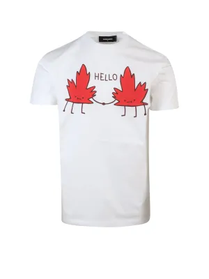 Dsquared2 Graphic Printed T-Shirt
