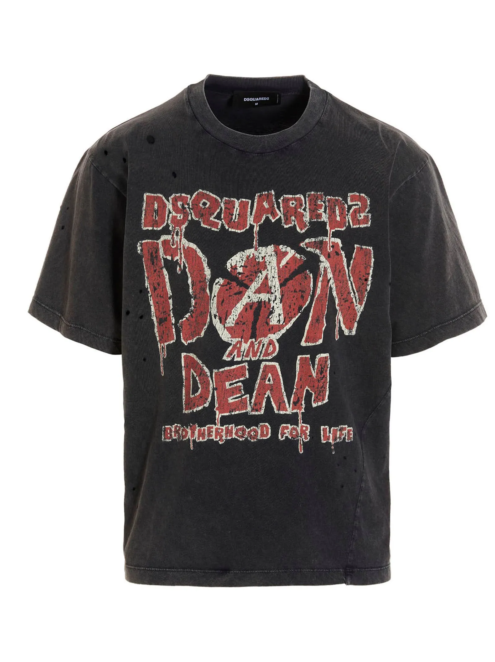Dsquared2 Logo Distressed T-Shirt