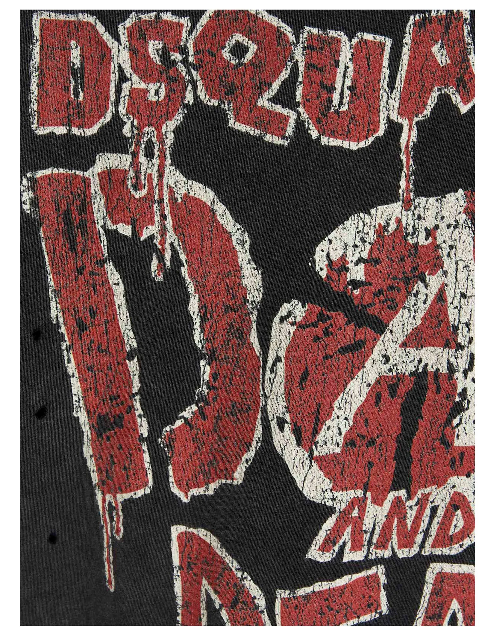Dsquared2 Logo Distressed T-Shirt
