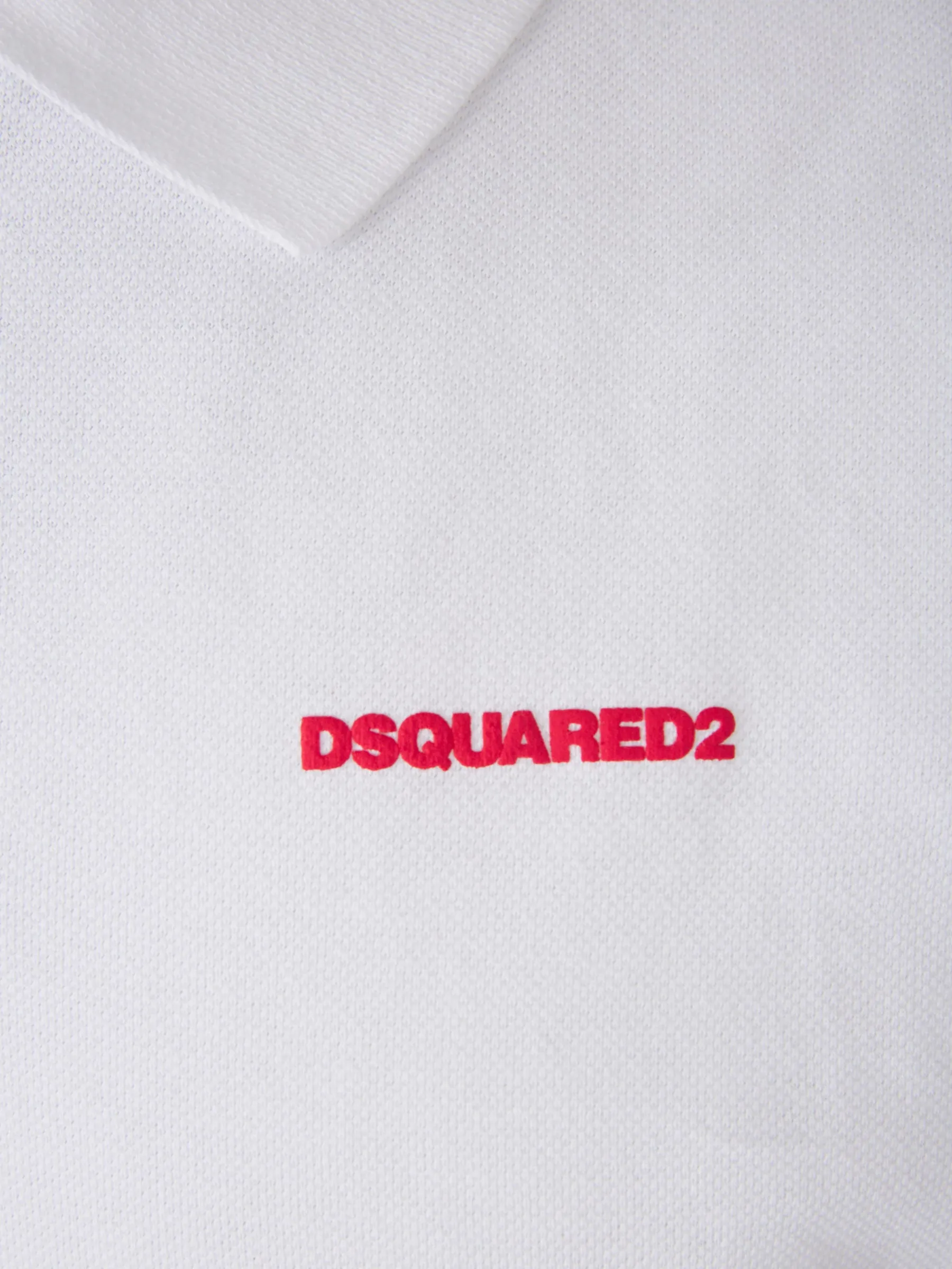 Dsquared2 Logo Embroidered Polo Shirt