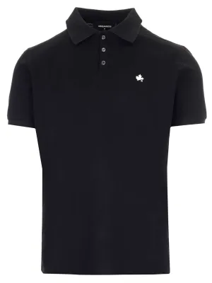 Dsquared2 Logo Embroidered Polo Shirt