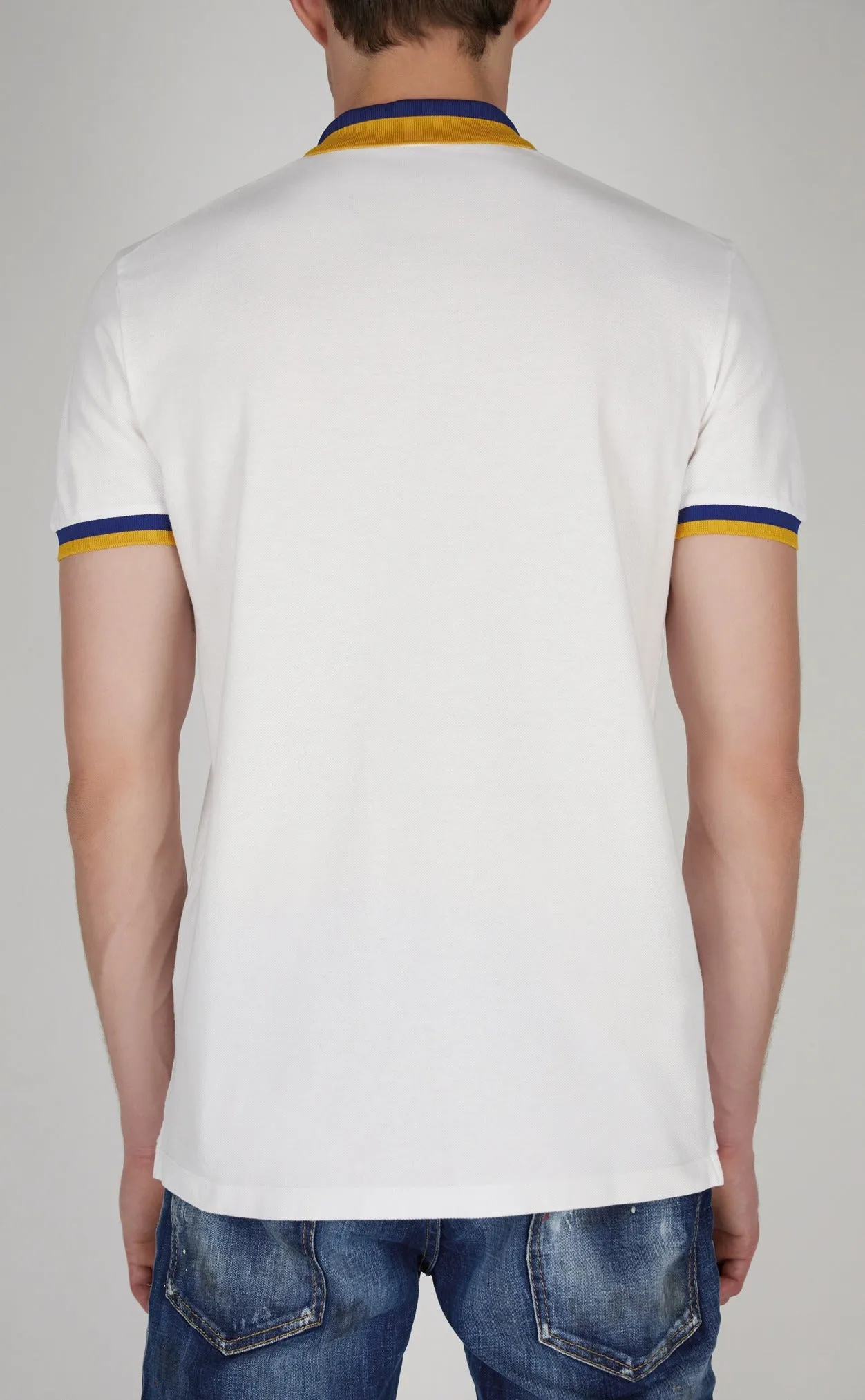 Dsquared2 Logo Embroidered Polo Shirt