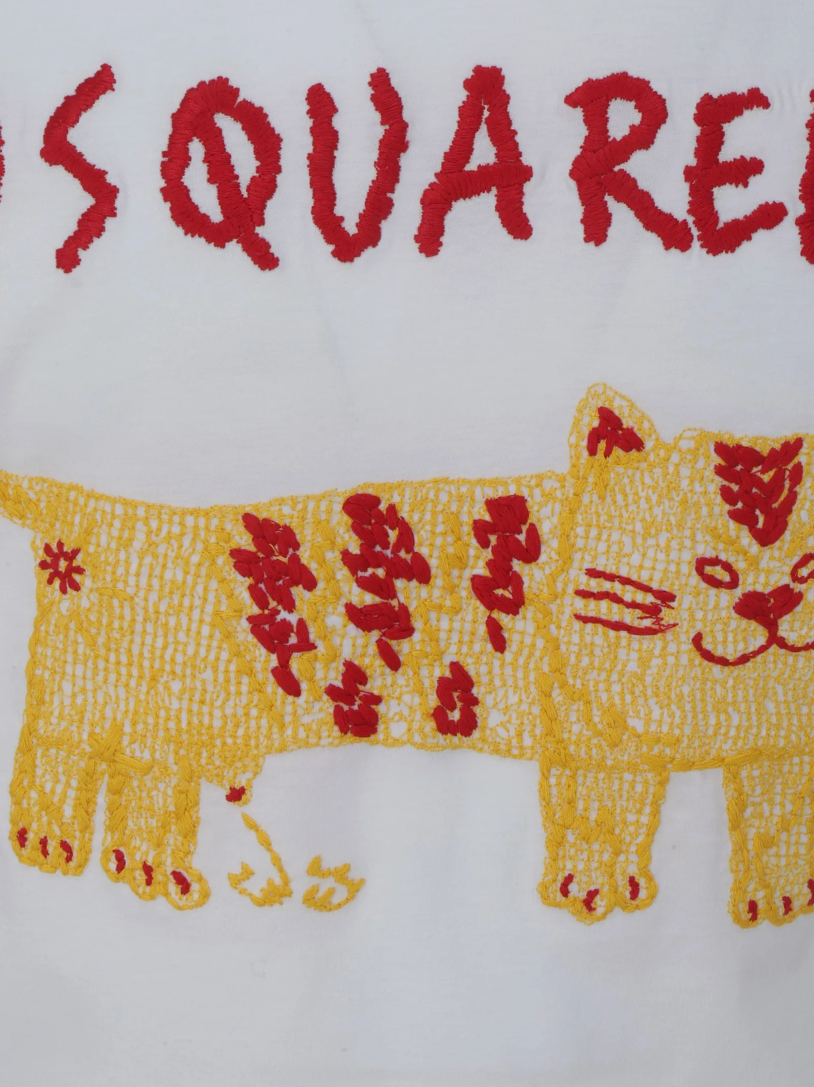 Dsquared2 Logo Embroidered T-Shirt