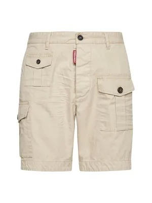 Dsquared2 Logo Patch Cargo Shorts