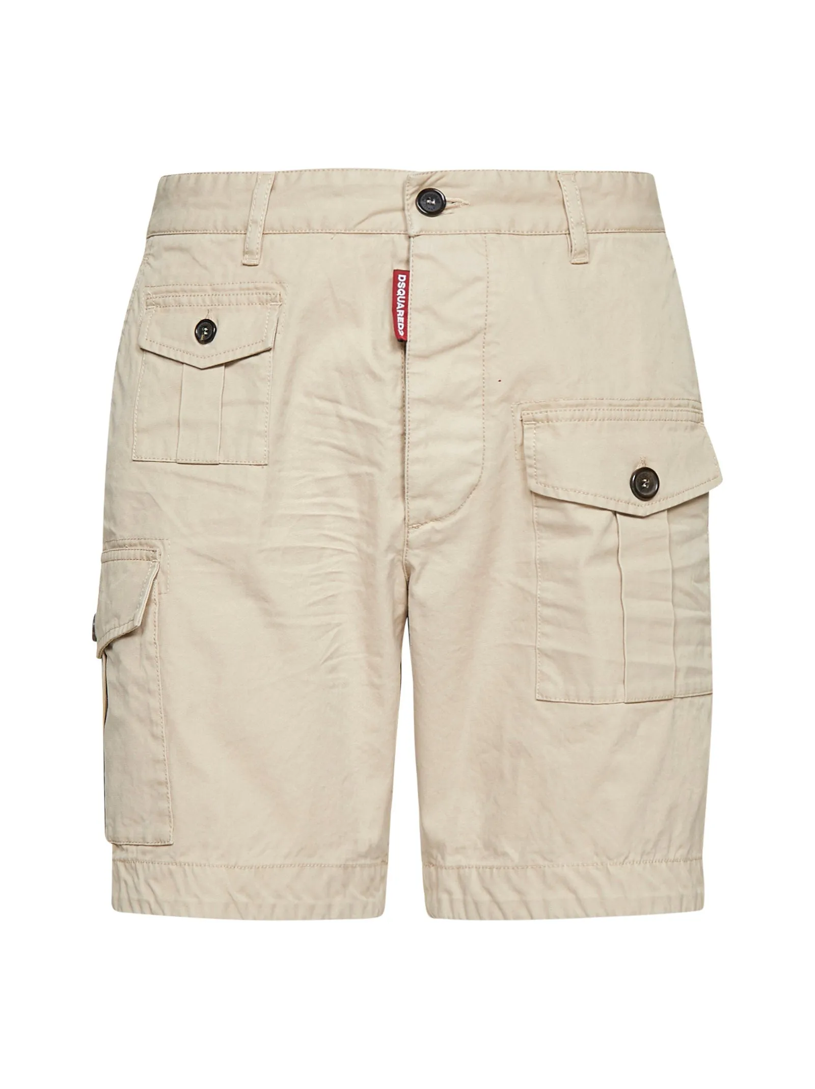Dsquared2 Logo Patch Cargo Shorts