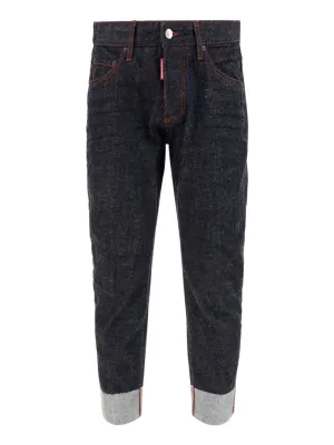 Dsquared2 Logo Print Jeans