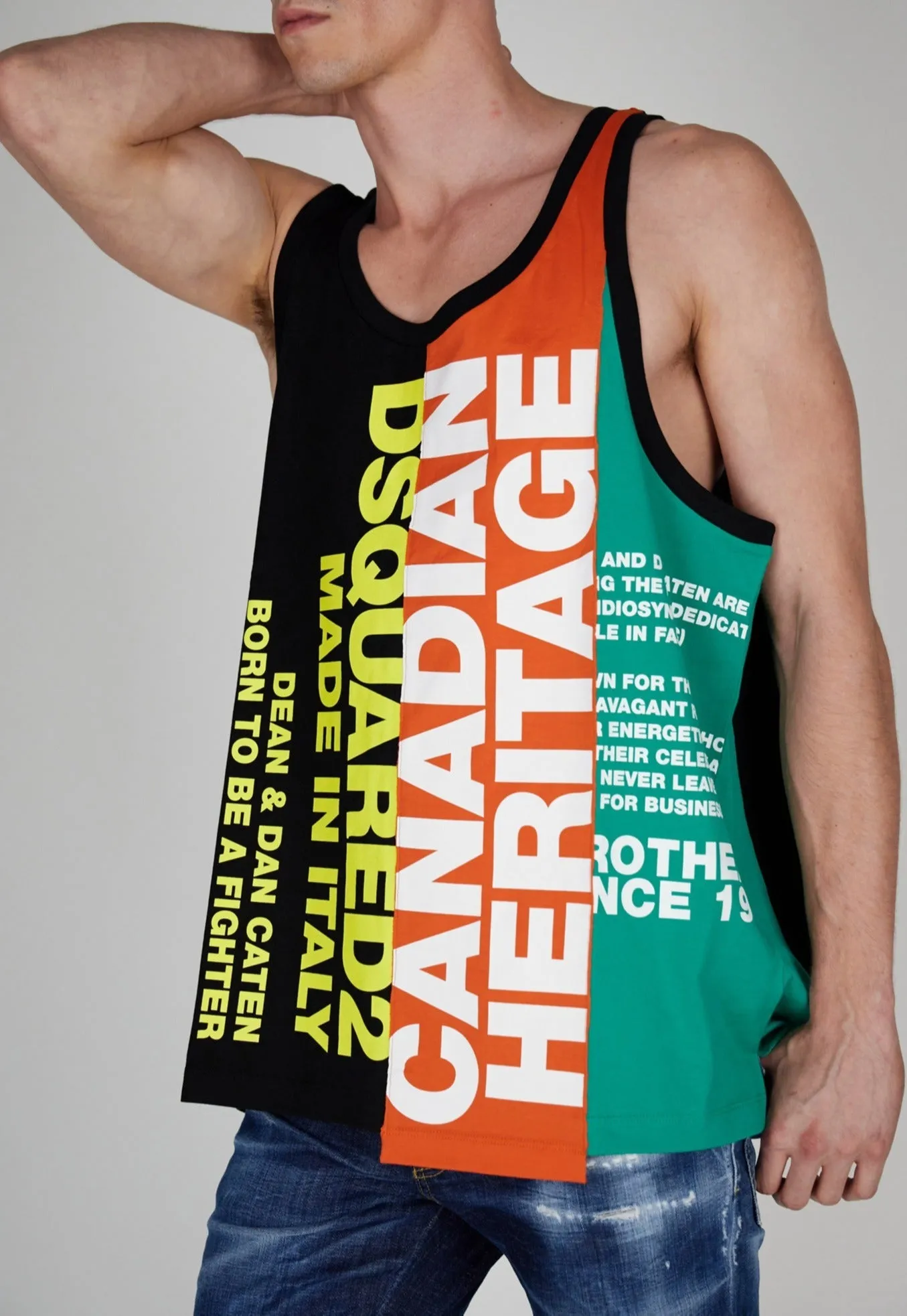 Dsquared2 Logo Print Tank Top