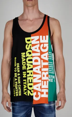 Dsquared2 Logo Print Tank Top