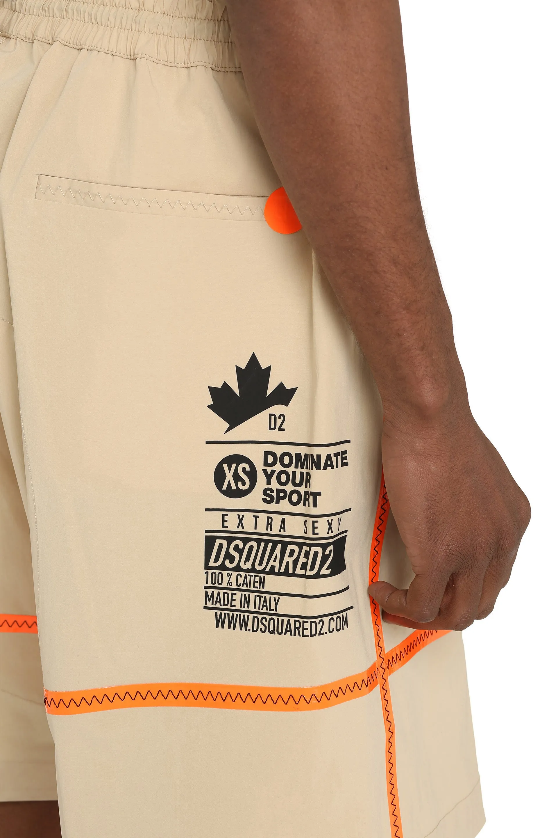 Dsquared2 Logo Printed Bermuda Shorts