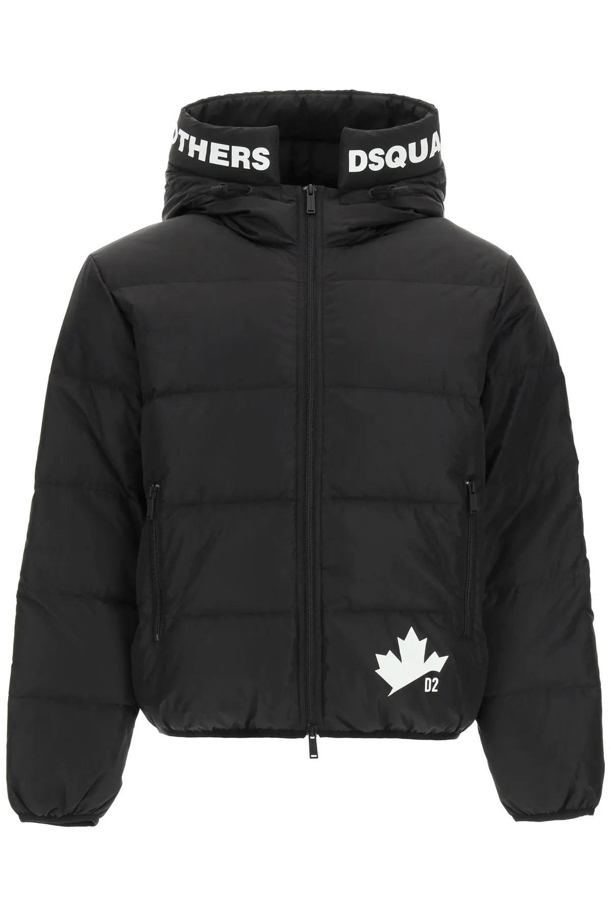 Dsquared2 Logo Printed Down Jacket