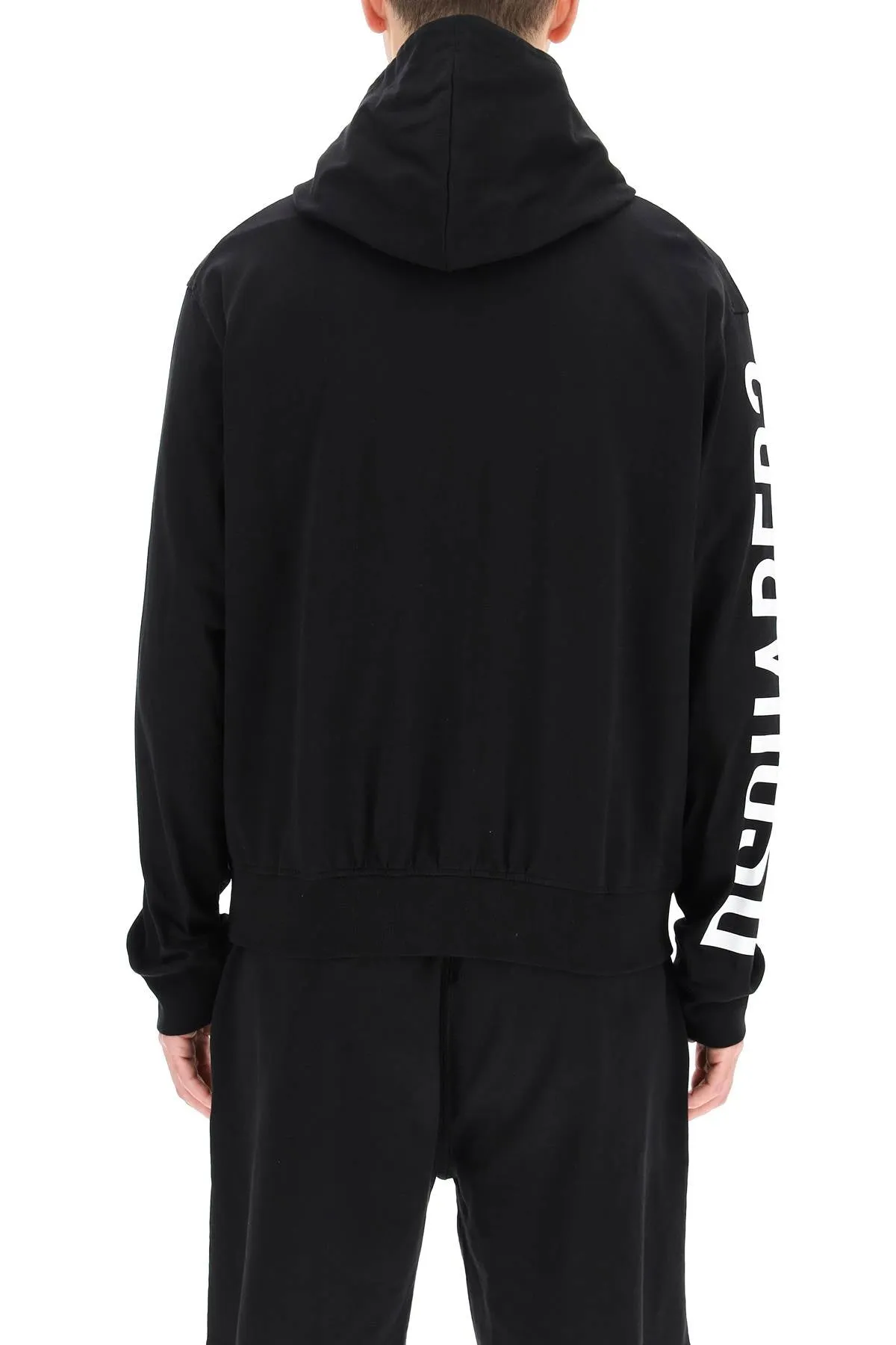 Dsquared2 Logo Printed Hooded Jacket