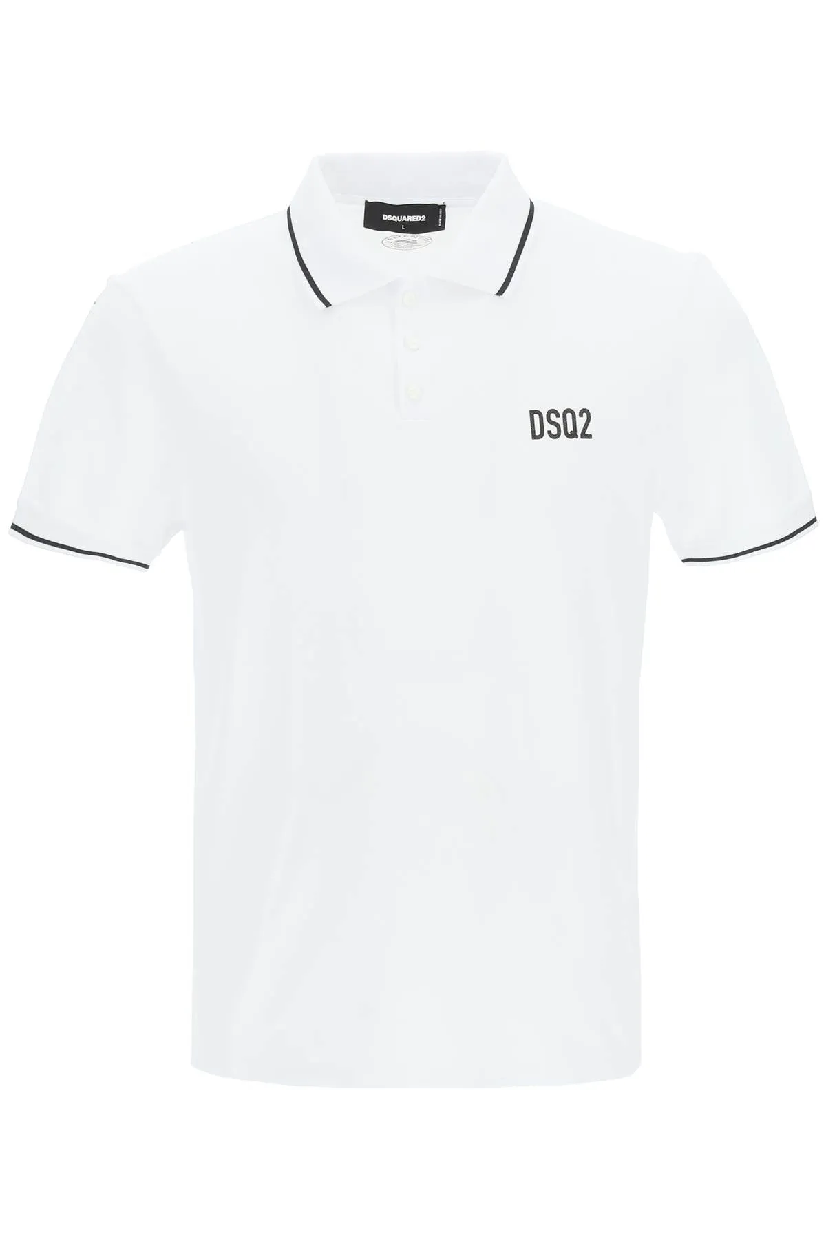 Dsquared2 Logo Printed Polo Shirt