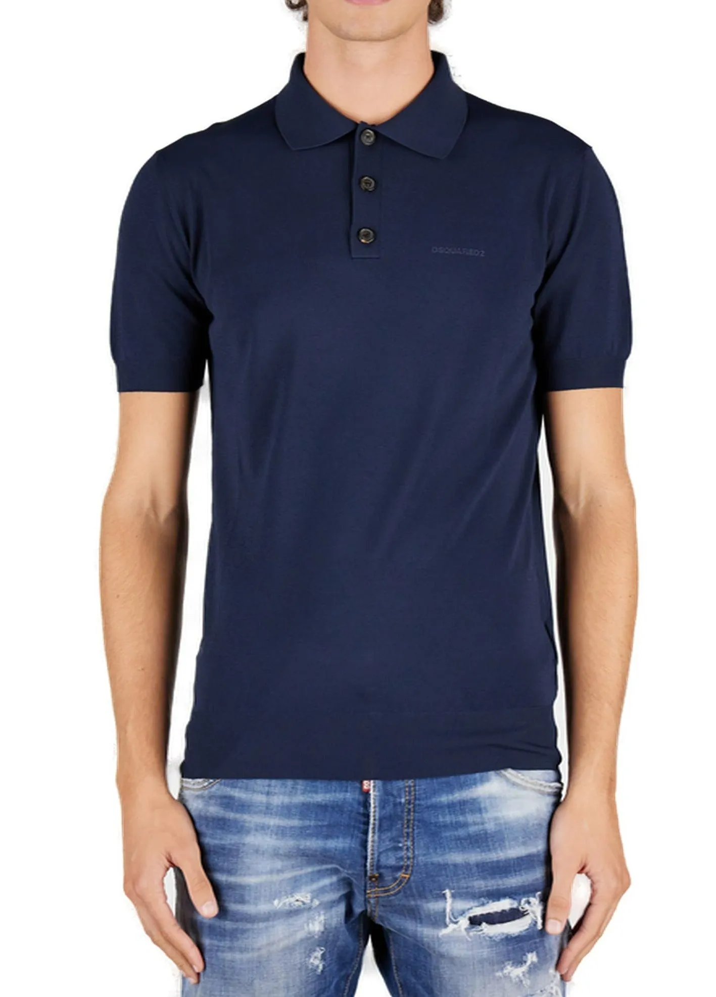 Dsquared2 Logo Printed Polo Shirt