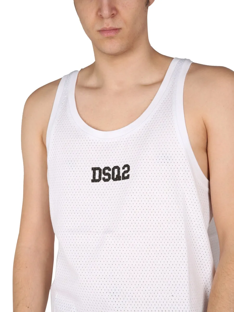 Dsquared2 Logo Printed Tank Top