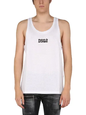Dsquared2 Logo Printed Tank Top