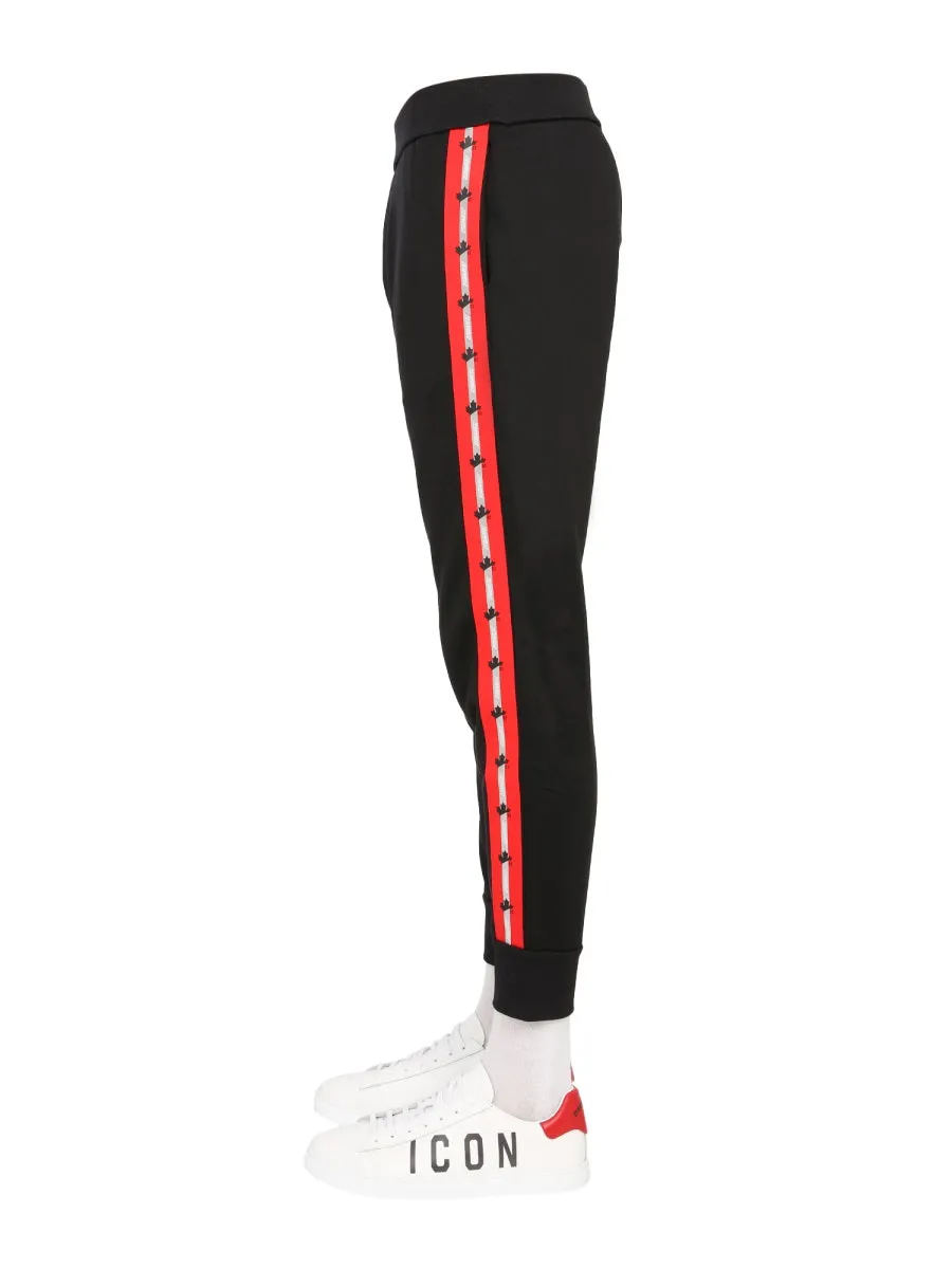 Dsquared2 Logo Tape Jogging Pants