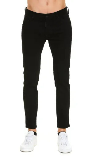 Dsquared2 Low-Rise Logo Detailed Skinny Jeans