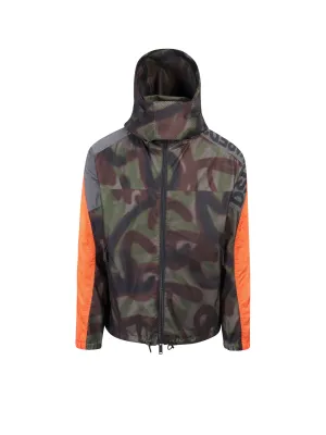 Dsquared2 Panelled Hooded Jacket