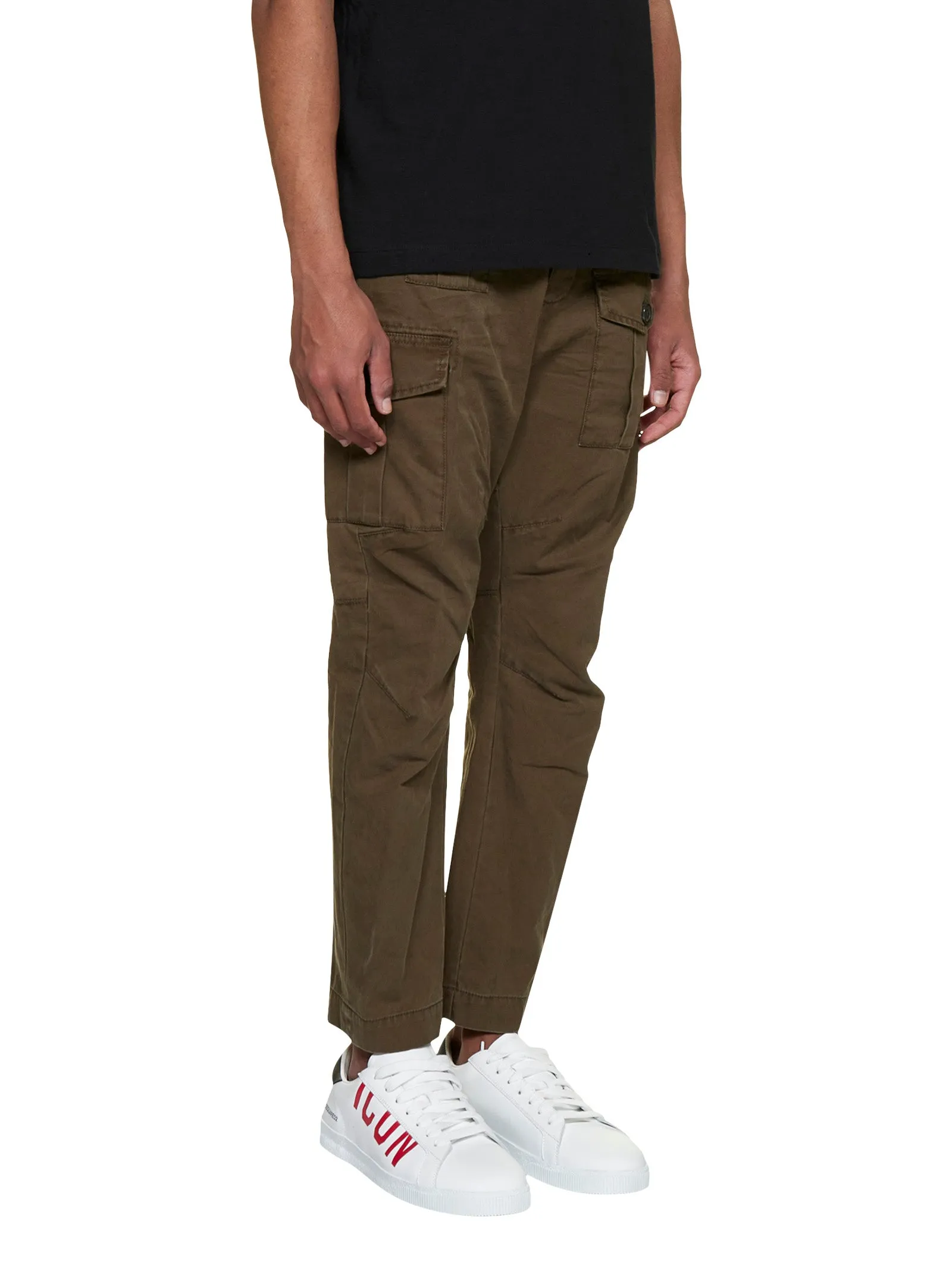 Dsquared2 Slim Cut Cropped Pants
