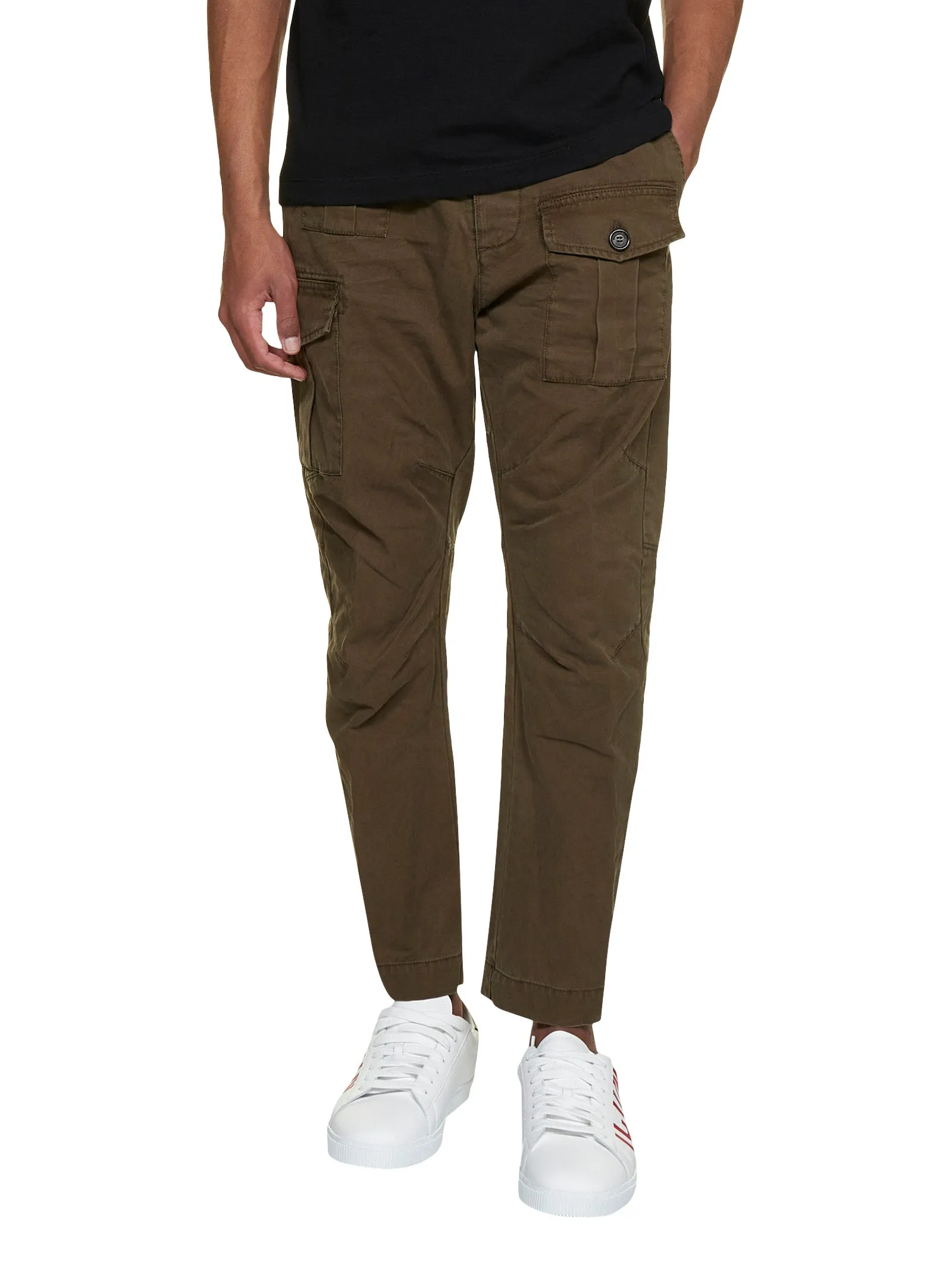Dsquared2 Slim Cut Cropped Pants