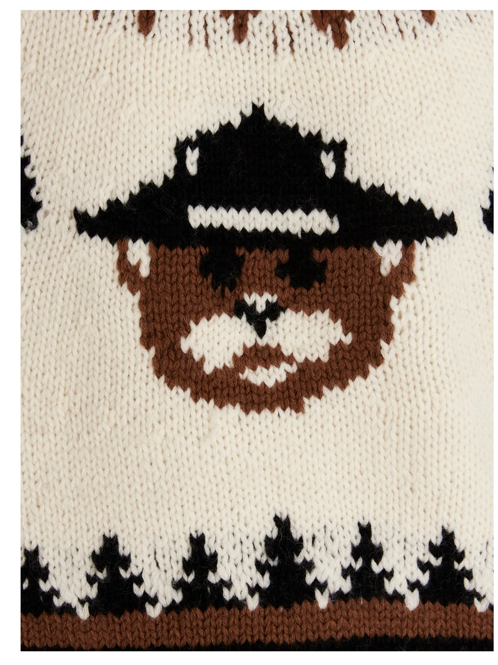 Dsquared2 Teddy Bear Intarsia Knitted Jumper