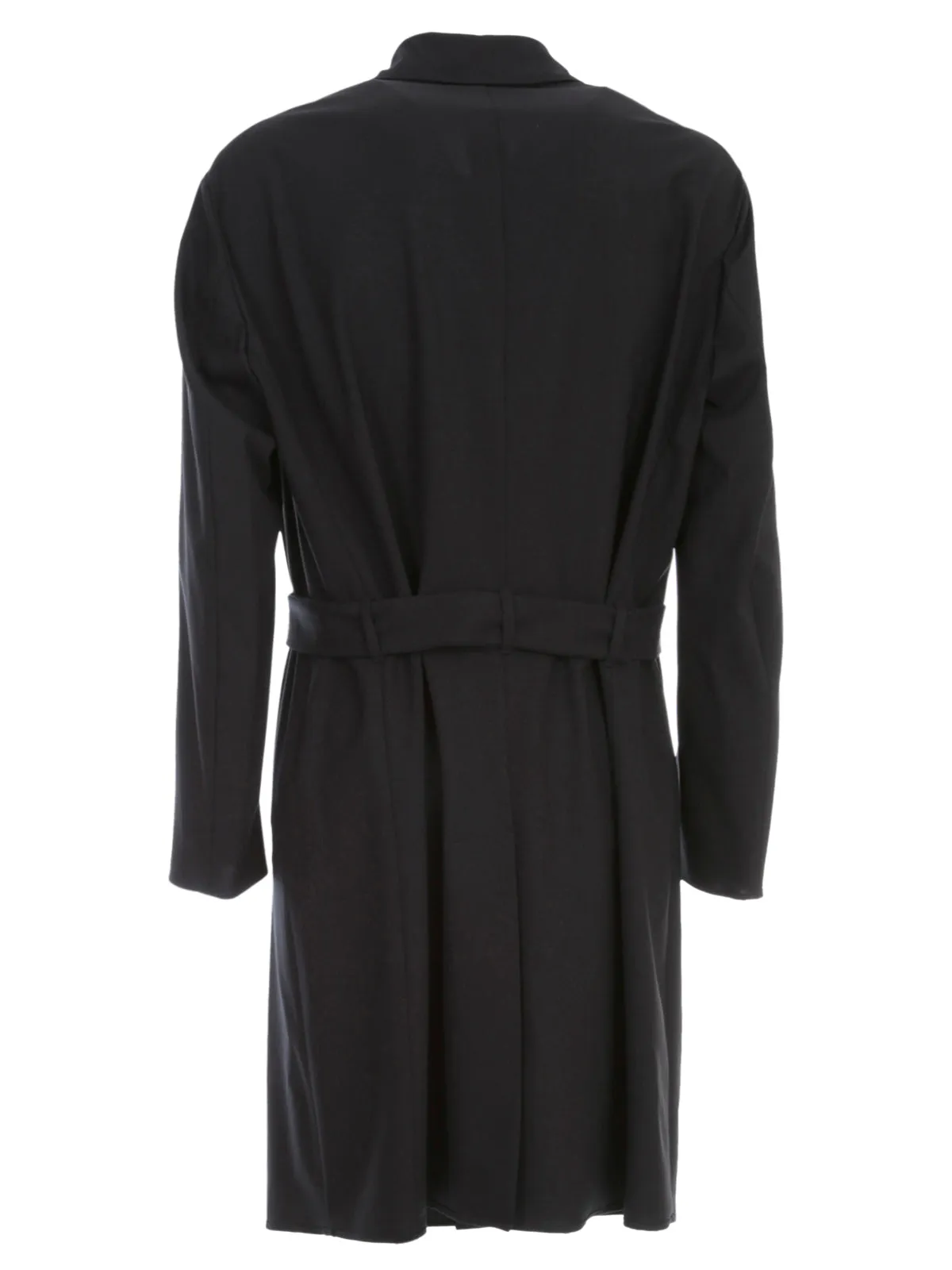 Emporio Armani Single-Breasted Dust Coat