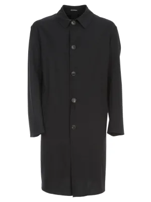 Emporio Armani Single-Breasted Dust Coat