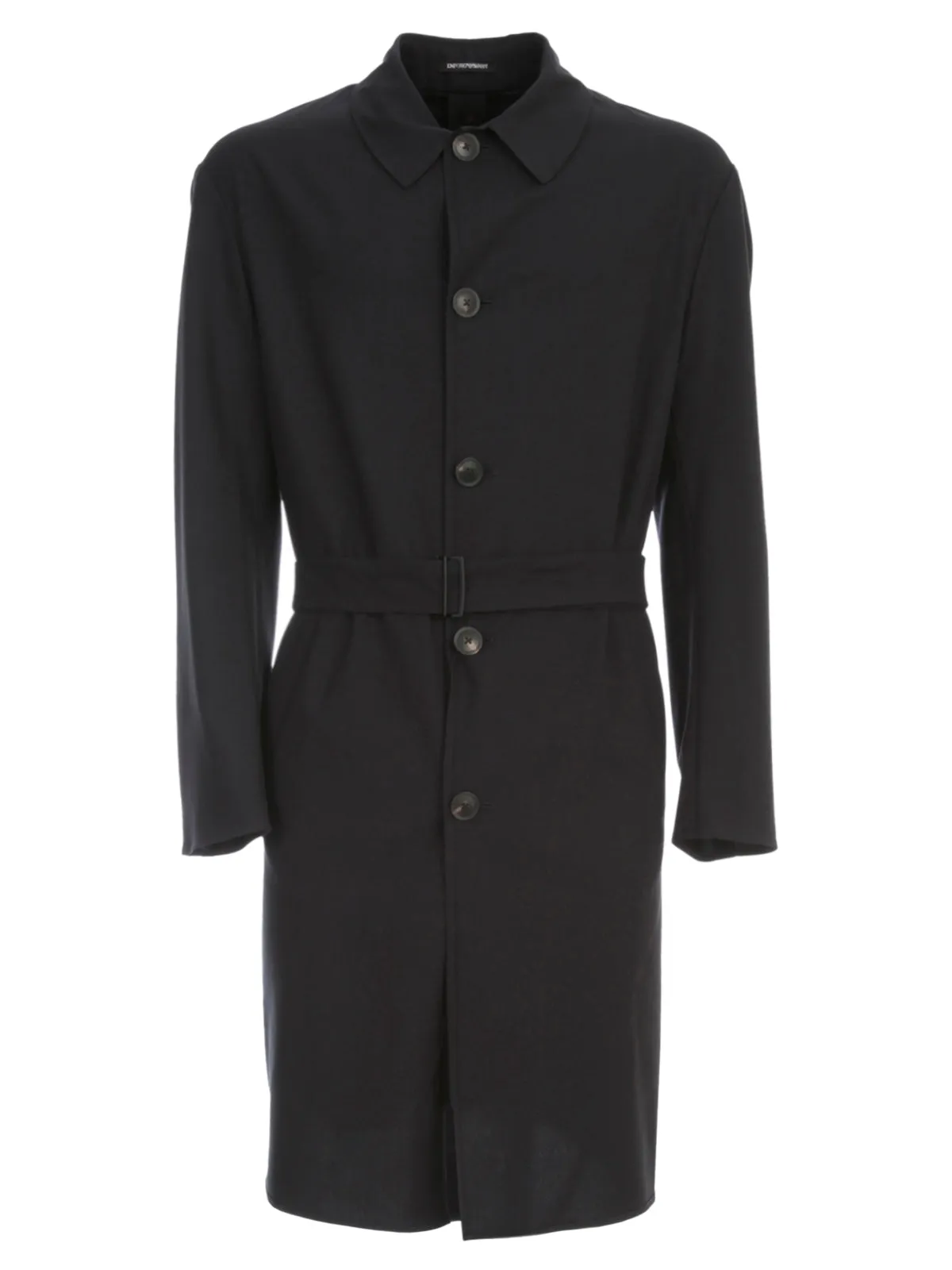 Emporio Armani Single-Breasted Dust Coat