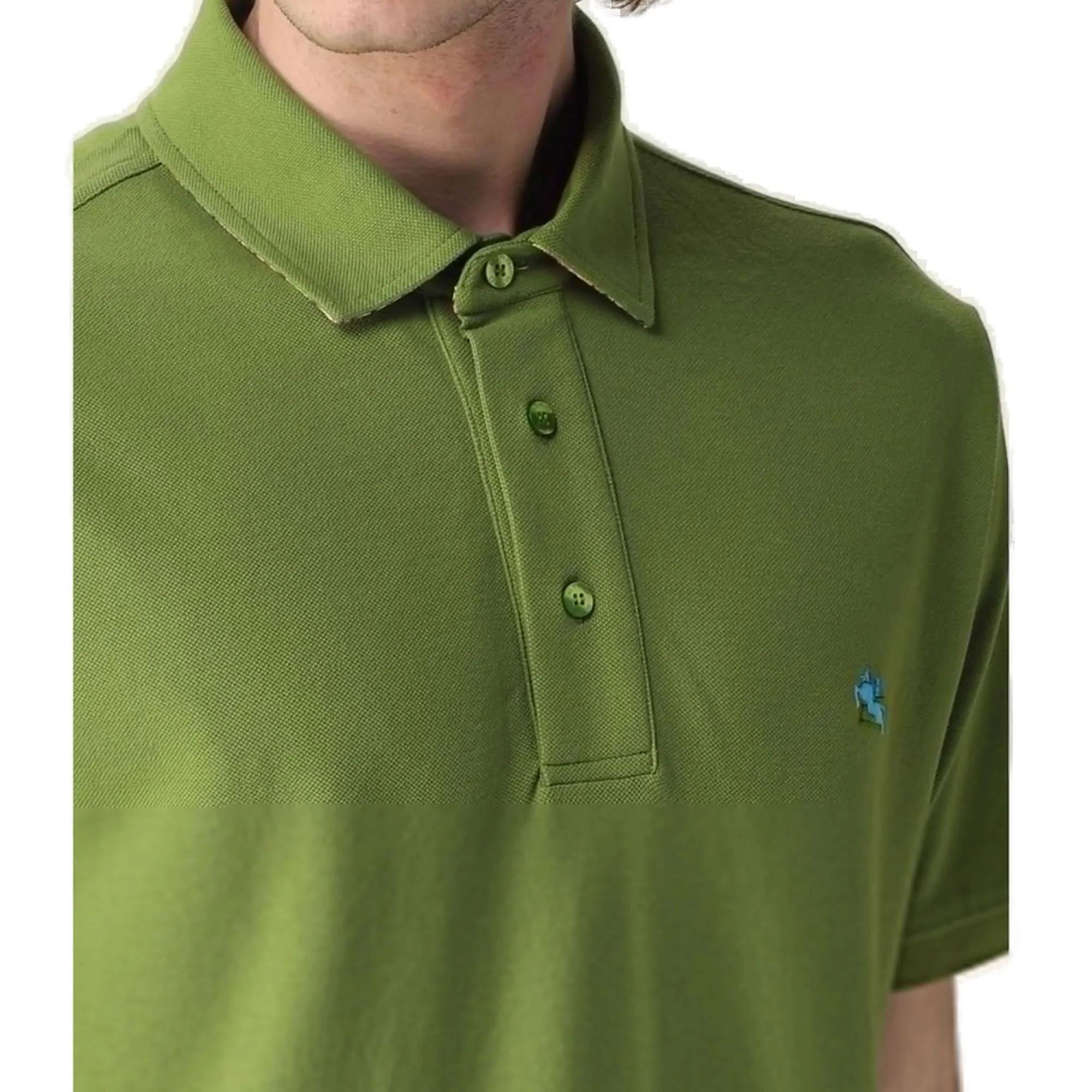 Etro Logo Embroidered Polo Shirt