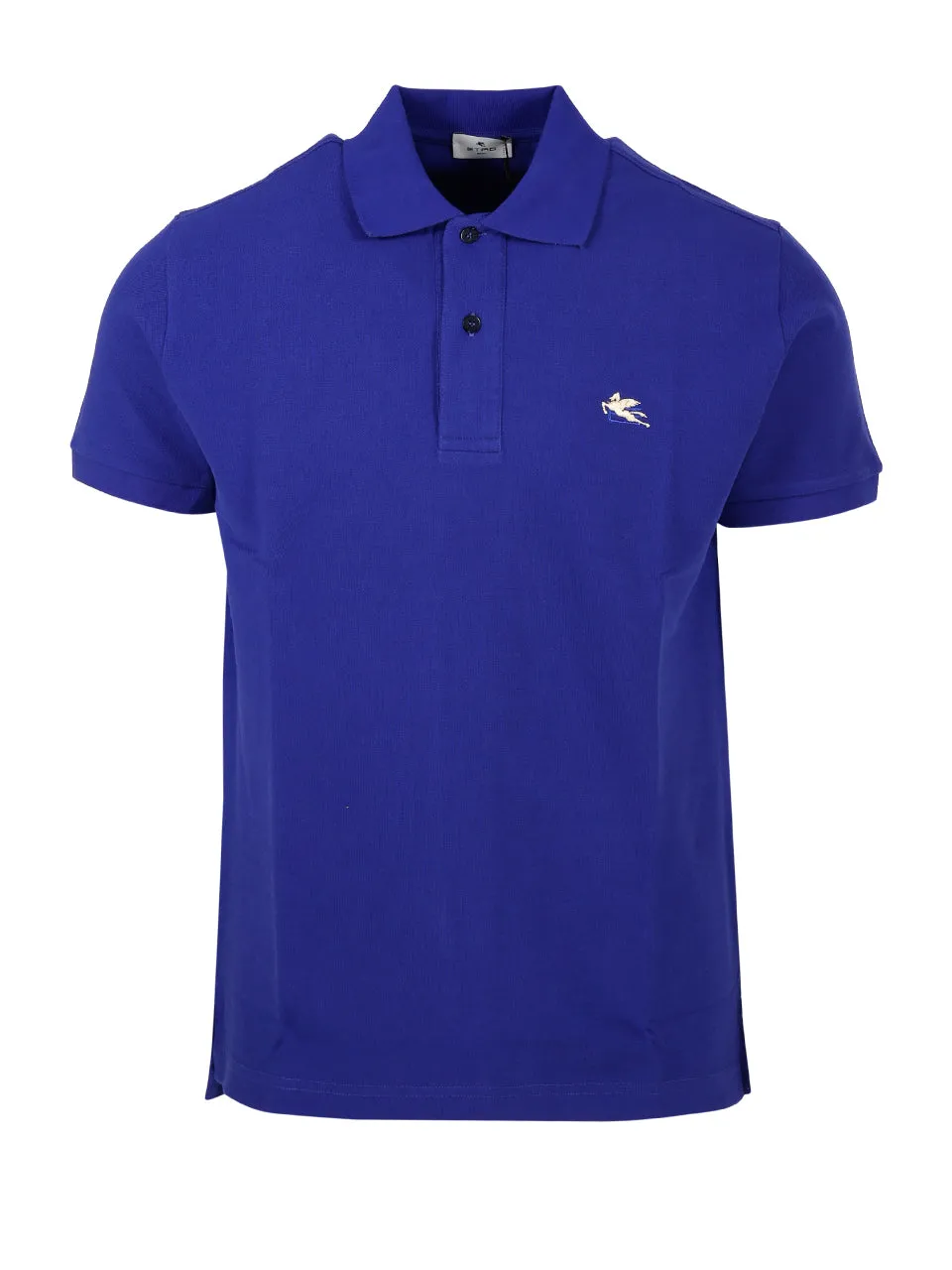 Etro Logo Embroidered Polo Shirt