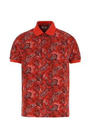 Etro Paisley Printed Polo Shirt