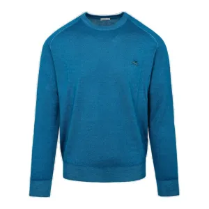 Etro Ribbed Hem Crewneck Knitted Sweater