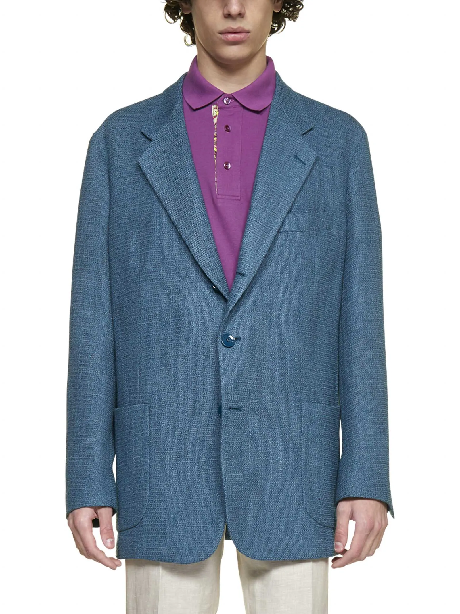 Etro Single-Breasted Jacket