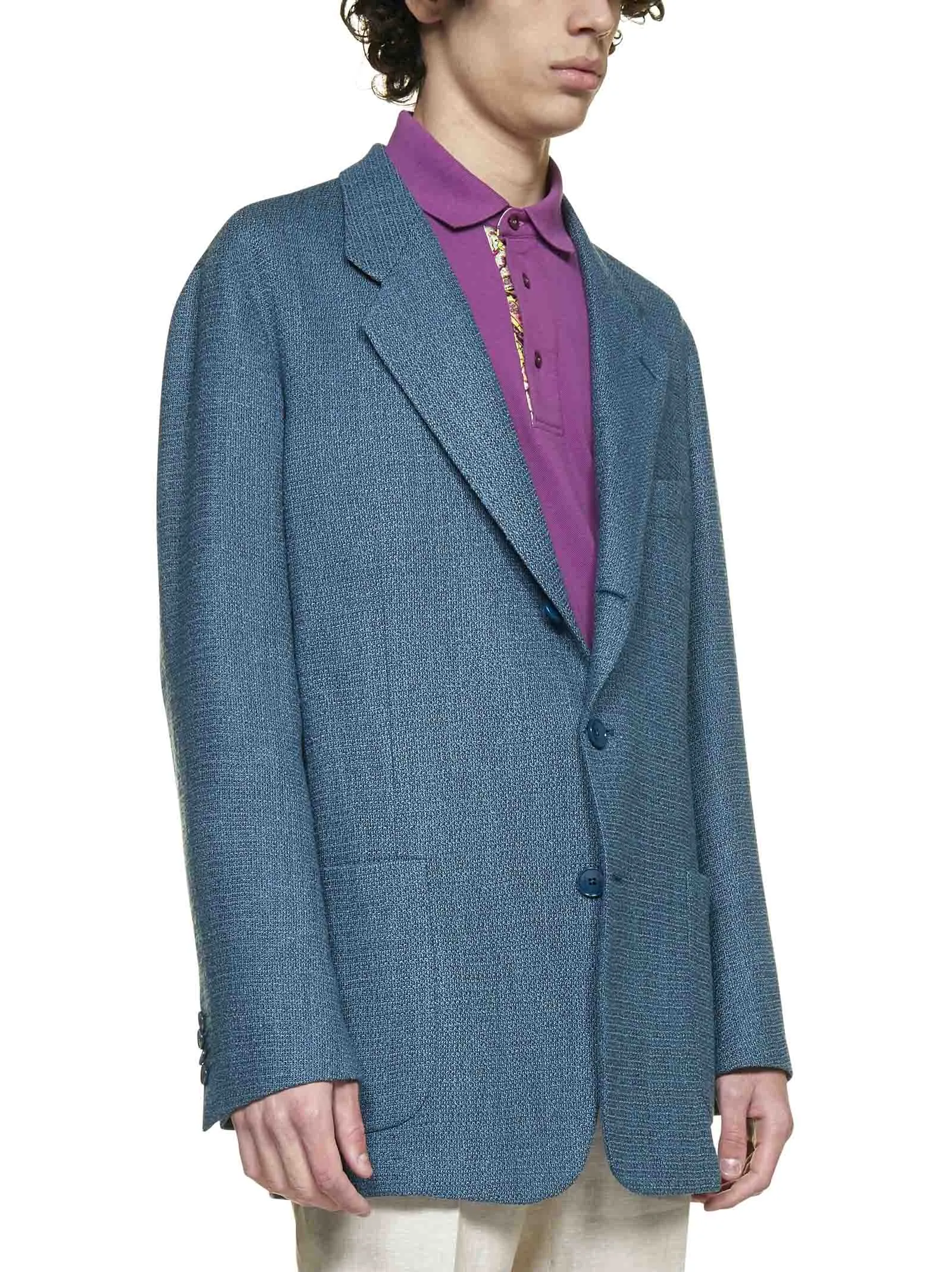 Etro Single-Breasted Jacket