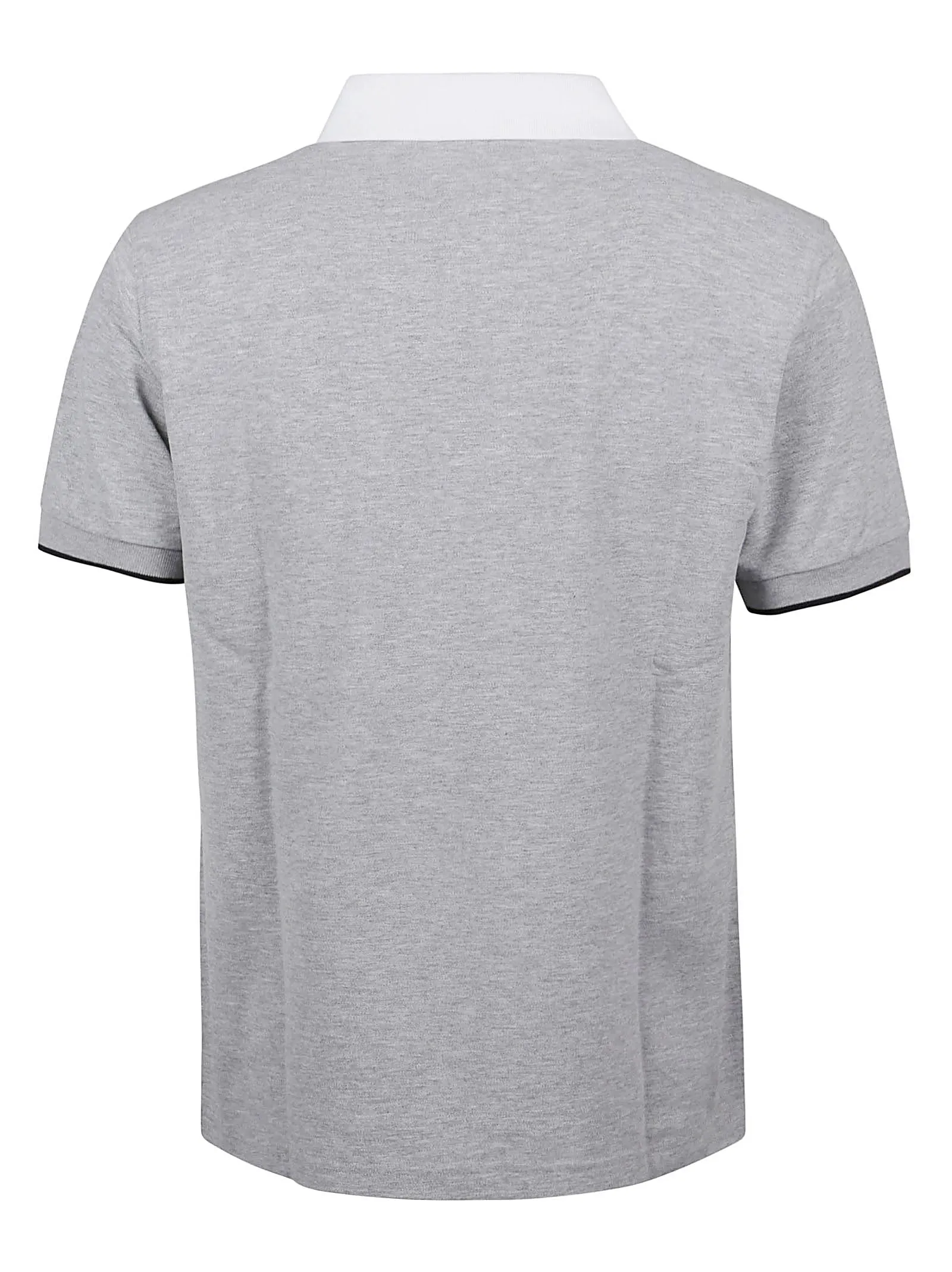 Fay Contrast Collar Polo Shirt